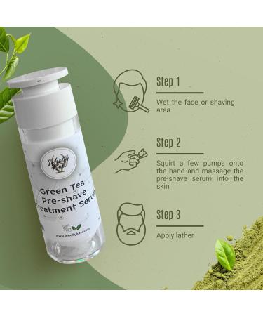 Unscented Pre-Shave Treatment Serum for Sensitive Skin | Hydrating & Moisturizing with Green Tea & Cottonseed Milk | Close Comfortable Shaves - Buy Online on SooperMarket.com