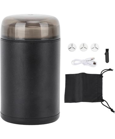 Mini Electric Beard Clipper - Portable Aluminum Trimmer with USB Charging & 3 Blade Heads | International Shipping Available - Buy Online on SooperMarket.com