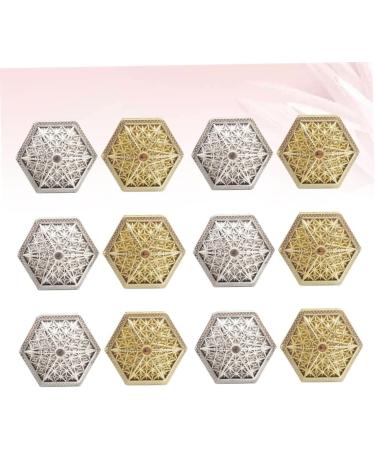 KOMBIUDA Wedding Stuff 12pcs Sugar Container Candy Container Hexagon Candy Holders Candy Box Candy Stand Western Style - Buy Online on SooperMarket.com