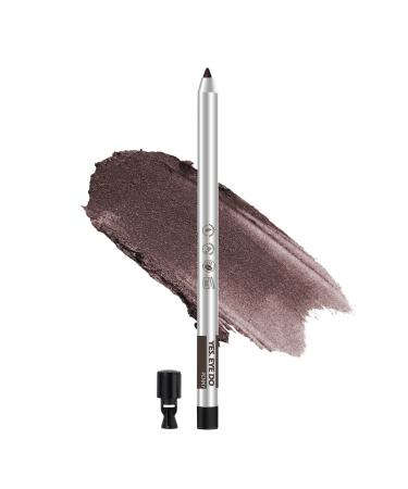 YES.EYE DO Gel Eyeliner Waterproof Smudgeproof Retractable Eyeliner Gel with built-in sharpener Colored Glitter Eyeliner Highly Pigmented and Creamy (Penny)