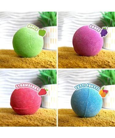 Zimpli Kids 16-Piece Bath Bombs Set - Vegan & Cruelty Free Spa Fizzers for Children's Parties - Buy Online on SooperMarket.com