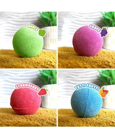 Zimpli Kids Bath Bombs - Children's Baff Fizzers Gift Set | Gentle, Skin Safe, Biodegradable - Buy Online on SooperMarket.com