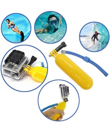 TEKCAM Floating Hand Grip for Gopro Hero/AKASO/Remali Waterproof Cameras - Orange - Buy Online on SooperMarket.com