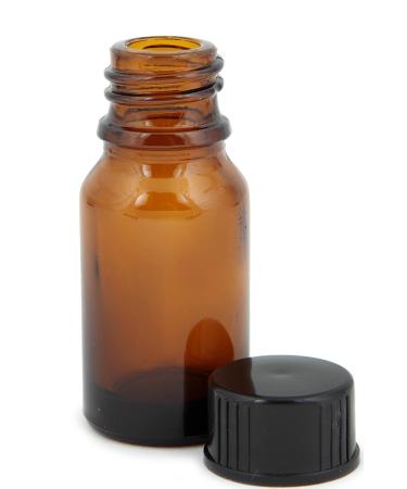 Vivaplex 24 Amber 10ml Glass Bottles with Lids - 1/3 oz Set - Buy Online on SooperMarket.com