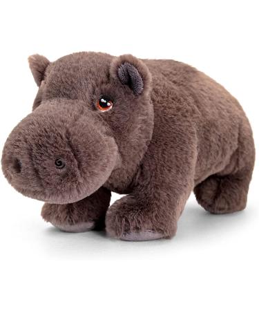 Deluxe Paws Plush Cuddly Soft Eco Toys 100% Recycled (Hippo)