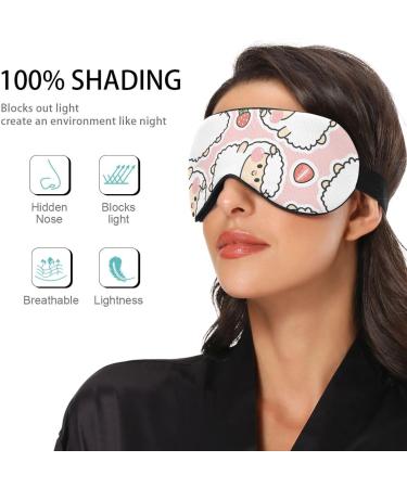 Haskirky Light Blocking Eye Mask for Deep Sleep - Breathable and Adjustable for Men and Women - Perfect for Travel, Yoga, and Meditation - Buy Online on SooperMarket.com