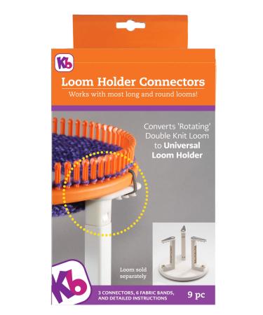 Authentic Knitting Board Holder Connectors  use with Rotating Loom 3 Piece