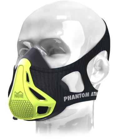 Phantom Athletics Training Mask - Endurance Training for More Performance in Sports Neon M