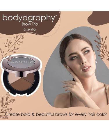 Bodyography Brow Trio Essential Powder - Define & Perfect Your Eyebrows | International Shipping Available - Buy Online on SooperMarket.com