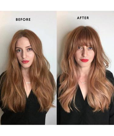 YAMEL Clip-in Bangs Dark Brown Human Hair Extensions for Women - Buy Online on SooperMarket.com