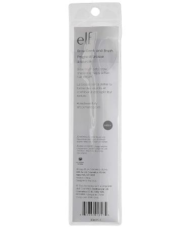Elf 1807 Brow Comb & Brush - Essential Brow Grooming Tool | 1 Ea - Buy Online on SooperMarket.com