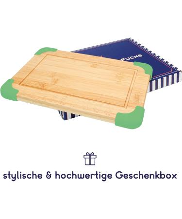Small Fox Children's Bamboo Board - Non-Slip Animal Alphabet for Fun Learning | Eco-Friendly Gift Box - Green - Buy Online on SooperMarket.com