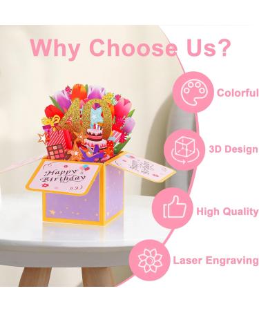 Yolidas 40th Birthday Gifts for Women Birthday Gifts for Her Gift Baskets Ideas for Her Mom Sister Female Friends Coworker Wife Girlfriend Daughter Unique Gifts for Women Pink-40th - Buy Online on SooperMarket.com