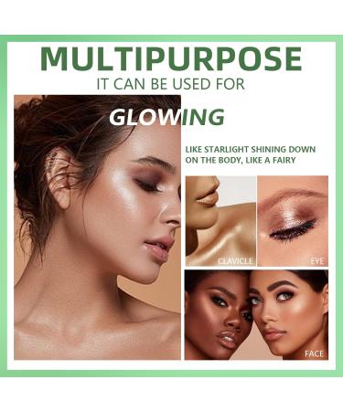 6 Colors Mini Cream Eyeshadow Stick Set - Waterproof Long Lasting Shimmer Metallic Makeup - Pearl White Nude Brown Glitter - Buy Online on SooperMarket.com