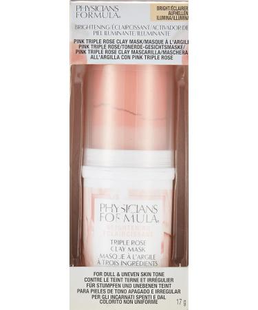 Buy Physicians Formula Brightening Triple Clay Cleaning Sound Mask - Hypoallergenic Rose Clay & Rosehip Oil 17G | Animal-Tested Free - Buy Online on SooperMarket.com