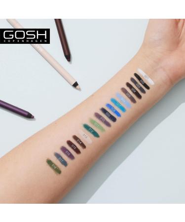 Gosh Matte Eyeliner Intense Black - Creamy Soft Texture High Opacity for Smokey Eyes Vegan & Perfume-Free - 015 Mahogany (1 Pack) - Buy Online on SooperMarket.com