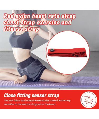 BYCUFF Heart Rate Monitor Chest Strap Replacement Band - Compatible & Durable | International Shipping Available - Buy Online on SooperMarket.com
