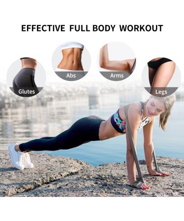 PROIRON Latex-Free Resistance Bands Set - Light, Medium, Heavy - for Strength Training, Yoga, Pilates - 2m/30lb - Home Gym Workout - Buy Online on SooperMarket.com