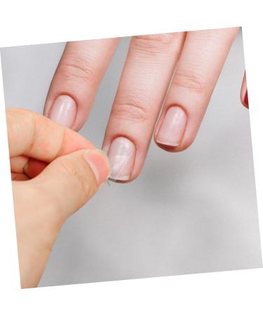HAPINARY 6 Sheets Nail Patch Gels Transparent Nail Polish Nail Kits Nail Art Stickers Manicure Kit Clear Nail Polish Sheer Nail Polish Nail Sticker Gel Nail Kit Nail Wraps Double Sided Tape - Buy Online on SooperMarket.com