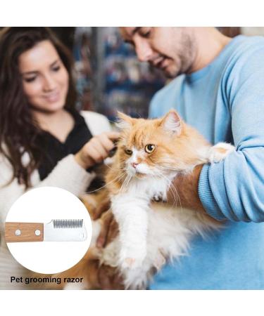Professional Trimmeters Set for Dogs & Cats - Stainless Steel Fine & Medium Tooth Care Kit - Buy Online on SooperMarket.com