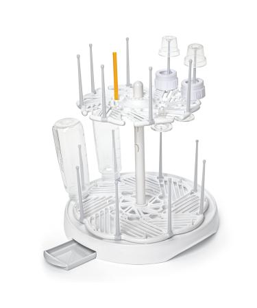 Munchkin  High Capacity Drying Rack for Baby Bottles and Accessories  White