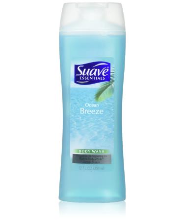 Suave Essentials Body Wash Ocean Breeze 12 Ounces