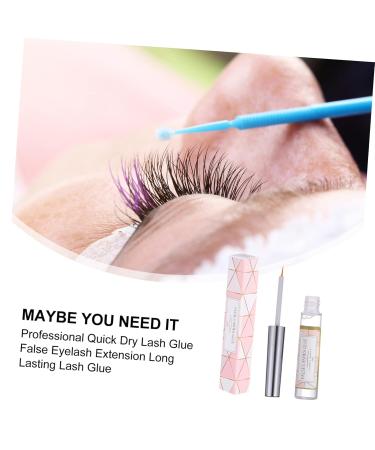 Angoily 3pcs False Eyelash Glue - Long Lasting Durable Lash Extension Adhesive for Eyelashes | International Shipping - Buy Online on SooperMarket.com