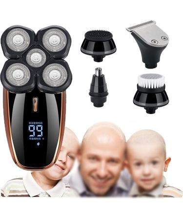TEMKIN Electric Shaver for Men - Rechargeable Washable Five-Blade Beard Trimmer & Nose Hair Razor - Perfect for Face & Sideburns Cleaning - Buy Online on SooperMarket.com