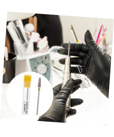 Beavorty Remove Dead Skin nails drill bits manicure drill bits nail grinding head nail drill bits set Tungsten steel Polish Nail medium Yellow - Buy Online on SooperMarket.com
