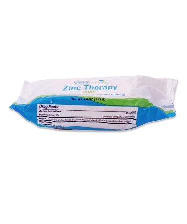 Dermaharmony Set of 5 2% Pyrithione Zinc Bar Soap 4 oz - For Skin Conditions like Seborrheic Dermatitis & Dandruff - Buy Online on SooperMarket.com