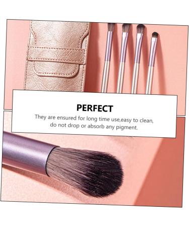 Baluue 1 4pcs Eye Makeup Brushes Blending Brush Kit Mini Brush Beauty Brush Eye Shade Brush Plastic Pink - Buy Online on SooperMarket.com