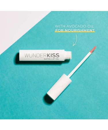WUNDER2 WUNDERKISS Satin Lip Oil - Anti Aging Lip Treatment - 0.13 Fl Oz - Buy Online on SooperMarket.com
