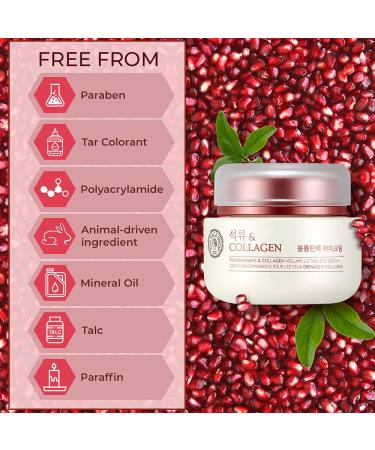 The Face Shop Pomegranate & Collagen Volume Lifting Eye Cream - 1.69 Fl Oz - Buy Online on SooperMarket.com