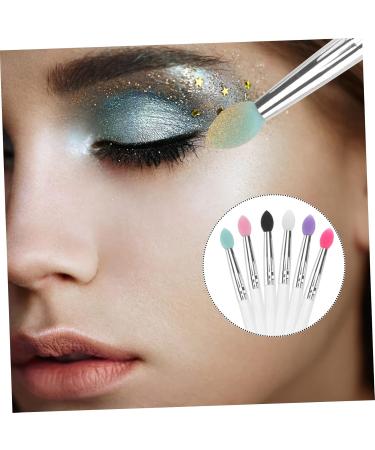 Gogogmee 6pcs Eye Shadow Brush Makeup Cosmetic Eyeshadow Brush Make up Silicone Brush - Buy Online on SooperMarket.com