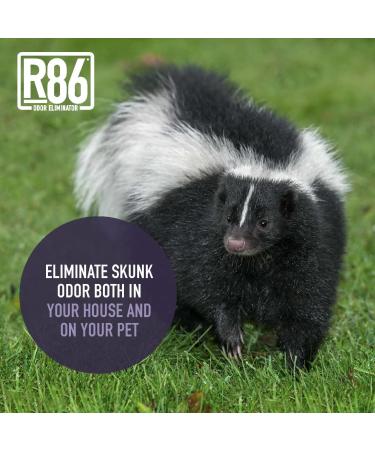 R86 Pet Odor Eliminator - Neutralize Litter Box & Carpet Odors, Skunk Spray, Air & Fabric Odor - Safe on Paws - Natural Granular Formula - Use Wet or Dry - Buy Online on SooperMarket.com