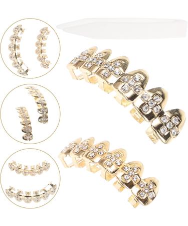 SOIMISS 1 Set Mouth Grill Rapper Props Decorative Teeth Grill Hip-pop Accessories Braces Stitching - Buy Online on SooperMarket.com