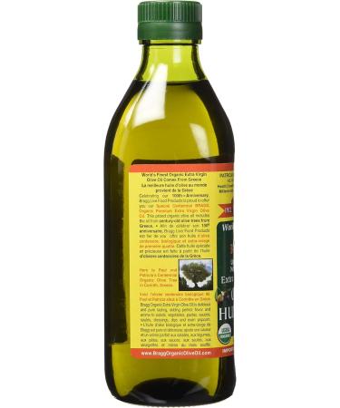 Bragg Live Food Bragg Organic Unrefined Extra Virgin Olive Oil 0.47 L - Buy Online on SooperMarket.com