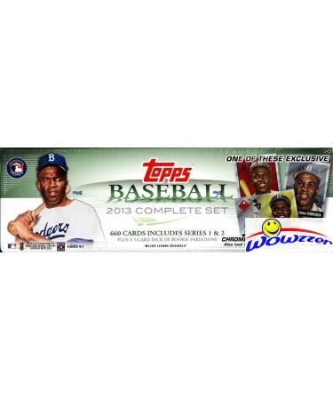 2013 Topps MLB Baseball EXCLUSIVE MASSIVE 666 Card Factory Sealed Retail Factory Set. Includes all Series 1 and 2 Cards plus 5 Bonus Rookie Variation Cards!