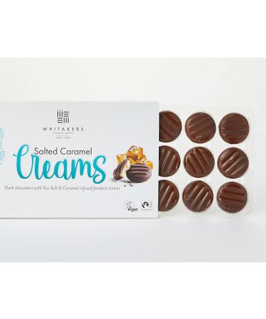 Whitakers Salted Caramel Creams Fairtrade Vegan 0.15 kg (Pack of 2) 150 g (Pack of 2) - Buy Online on SooperMarket.com