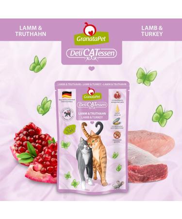 Granapet Delicatessen Multipack 1 - Grain-Free Wet Cat Food with High Meat & Quality Oils 6 x 85g - Perfect Trial Package for Cats - Buy Online on SooperMarket.com