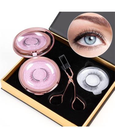 Magnets False Eyelashes - Reusable Eyelashes With Tweezer - Magnetic Eyelashes With Applicator Magnetic Eyelashes Kit Reusable Magnetic Eyelashes Toseky - Buy Online on SooperMarket.com