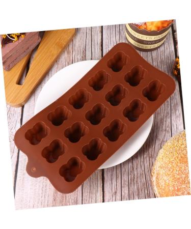 MAGICLULU Alphabet Stencils 2pcs Molder Mold for Chocolate Baking Tool para Paletas De Chocolate Non-Stick Molds Chocolate Making Molds Candy Pan Chocolate Ball Brownie 3D Bakeware - Buy Online on SooperMarket.com