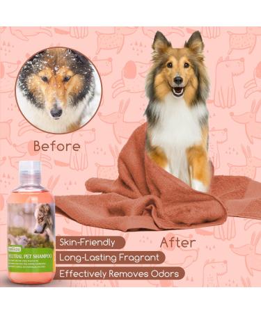 Nobleza Dog Shampoo for Itching & Mites - Anti-Bacterial Sensitive Formula for Cats Puppies & Kittens - 250ml Red - Buy Online on SooperMarket.com