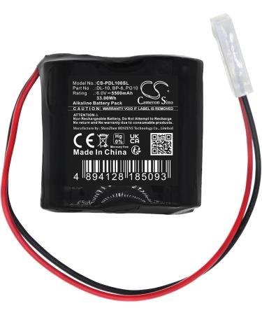 Premium Battery Replacement for Panic Door BP6 DL-10 PG10 HTL-10 - Fast International Shipping - Buy Online on SooperMarket.com