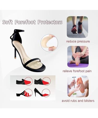 Metatarsal Pads Women Ball of Foot Cushions 3 Pairs Gel Pads Shoe Inserts for Pain Relief and Comfort - Buy Online on SooperMarket.com