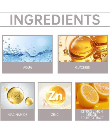 Niacinamide 10% + Zinc 1% Face Serum 10% Niacinamide Serum Niacinamide Spots Removal Serum Brightening Serum Tackles Blemishes Minimises Pore Softens and Moisturizes Skin Evens Skin Tone - Buy Online on SooperMarket.com