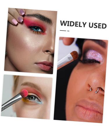 BELLIFFY Makeup Brush Plastic Precision Eyeshadow Brush Eye Makeup Stick Eye Makeup Brush 1 count (Pack of 1) Black - Buy Online on SooperMarket.com