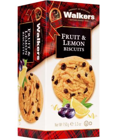 Walkers Shortbread Cookies Selection - Belgian Chocolate Chunk Toffee & Pecan and Fruit & Lemon Biscuits - 3 Pack - Buy Online on SooperMarket.com
