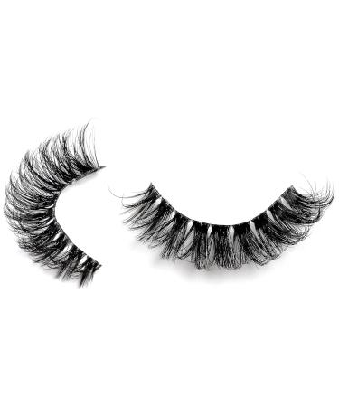 10 Pairs Clear Band Russian Volume Fluffy Strip Lashes - Naturally Wispy D Curly False Eyelashes (HT77-6) | International Shipping Available - Buy Online on SooperMarket.com