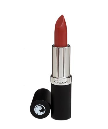 Gabriel Cosmetics Lipstick - Walnut Red Brown/Warm Cr me | Natural, Paraben-Free, Vegan | Long-Lasting Formula Infused with Jojoba Seed Oil and Aloe - 0.13 Oz - Buy Online on SooperMarket.com
